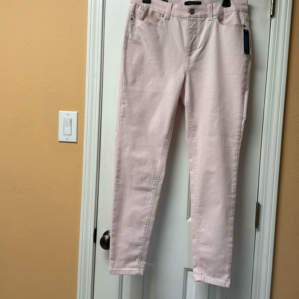 Talbots pink jeans jeggings